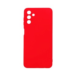 Capa de Silicone com Moldura de Câmera para Samsung Galaxy A04s Vermelho Capa de Silicone com Moldura de Câmera para Samsung Galaxy A04s Vermelho